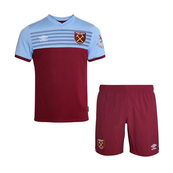 Camiseta West Ham United Replica Primera Ropa Niño 2019/20 Rojo